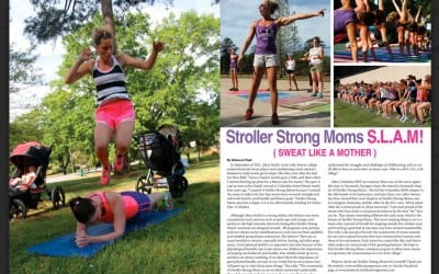 Stroller Strong Moms in ‘her’ Magazine